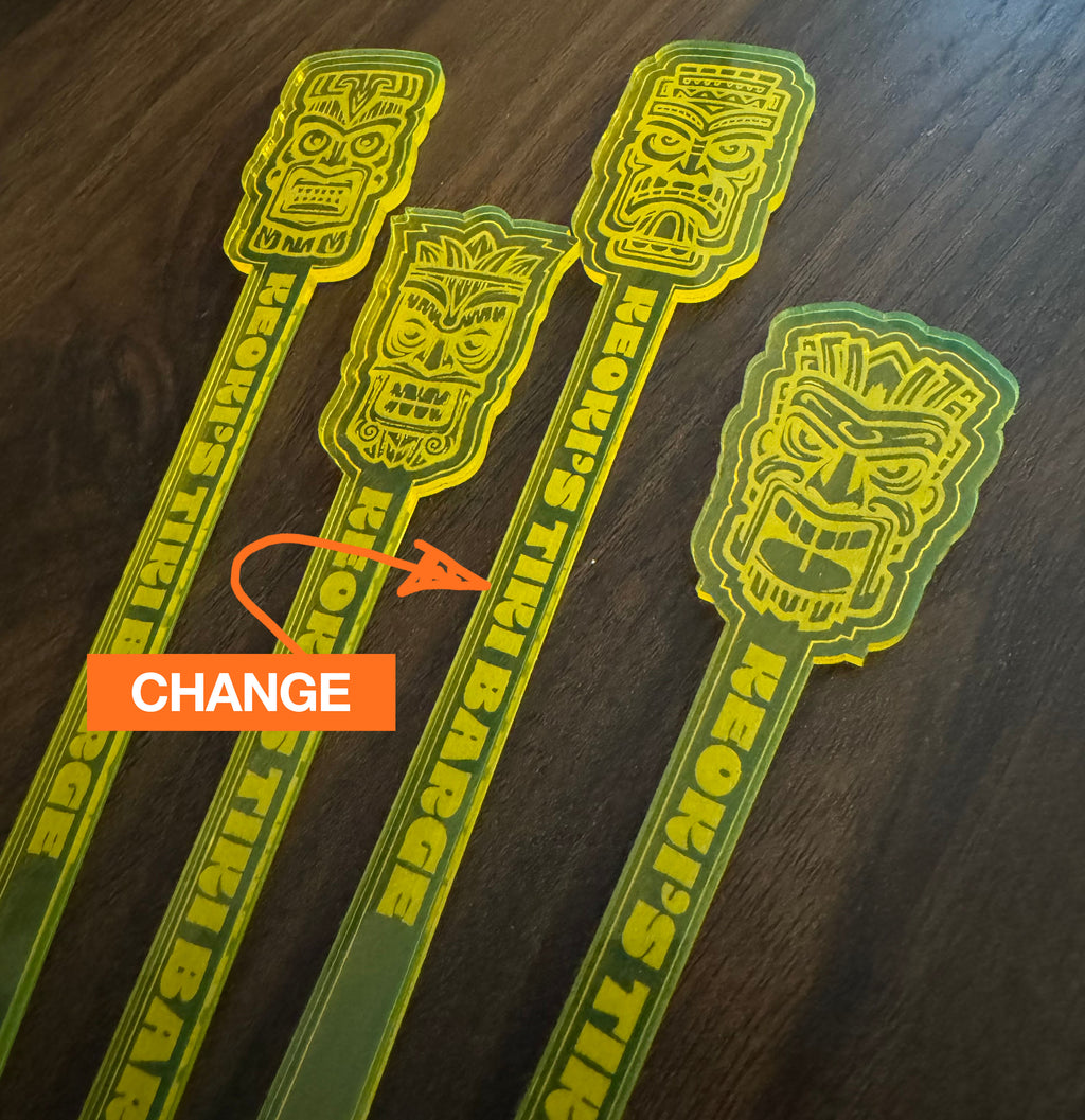 Tiki Neue Stirrer (4 Set)
