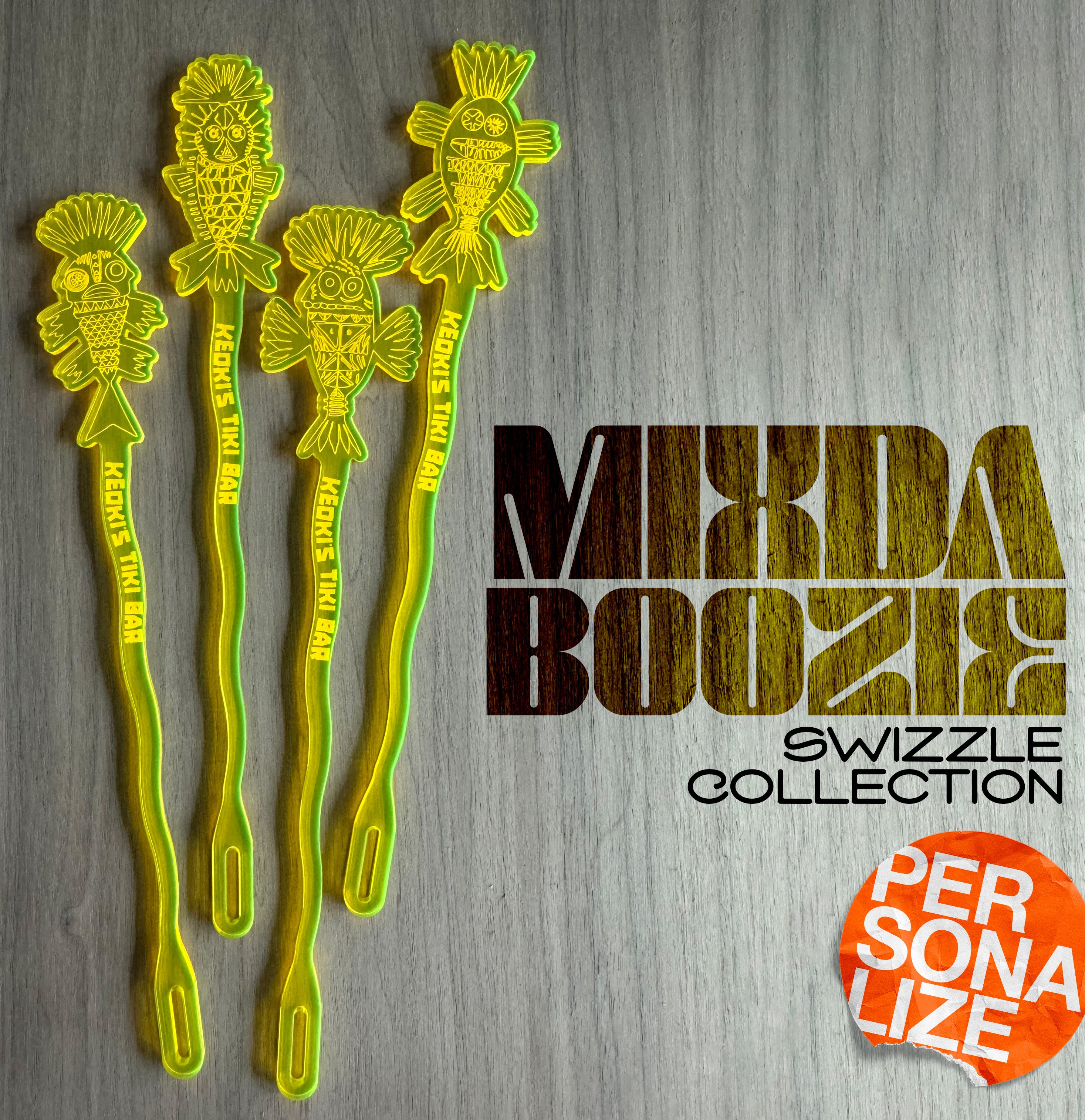 Mixda Boozie Stirrers (4 Set)