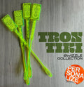 Tron Tiki Personalized XL Swizzle Sticks (Set of 4) | Custom Tiki Bar Drink Stirrers