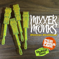 Monkeys "Mixxer Monks" Personalized Stubbie Swizzle Sticks (Set of 4) | Custom Tiki Bar Drink Stirrers