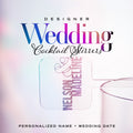 Custom Wedding Stirrer - Square Modern