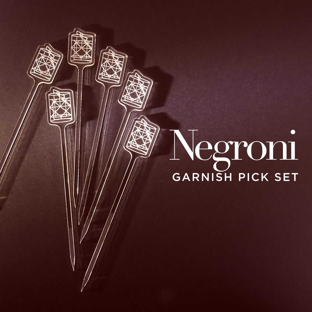 Negroni Garnish Picks (6 Set)
