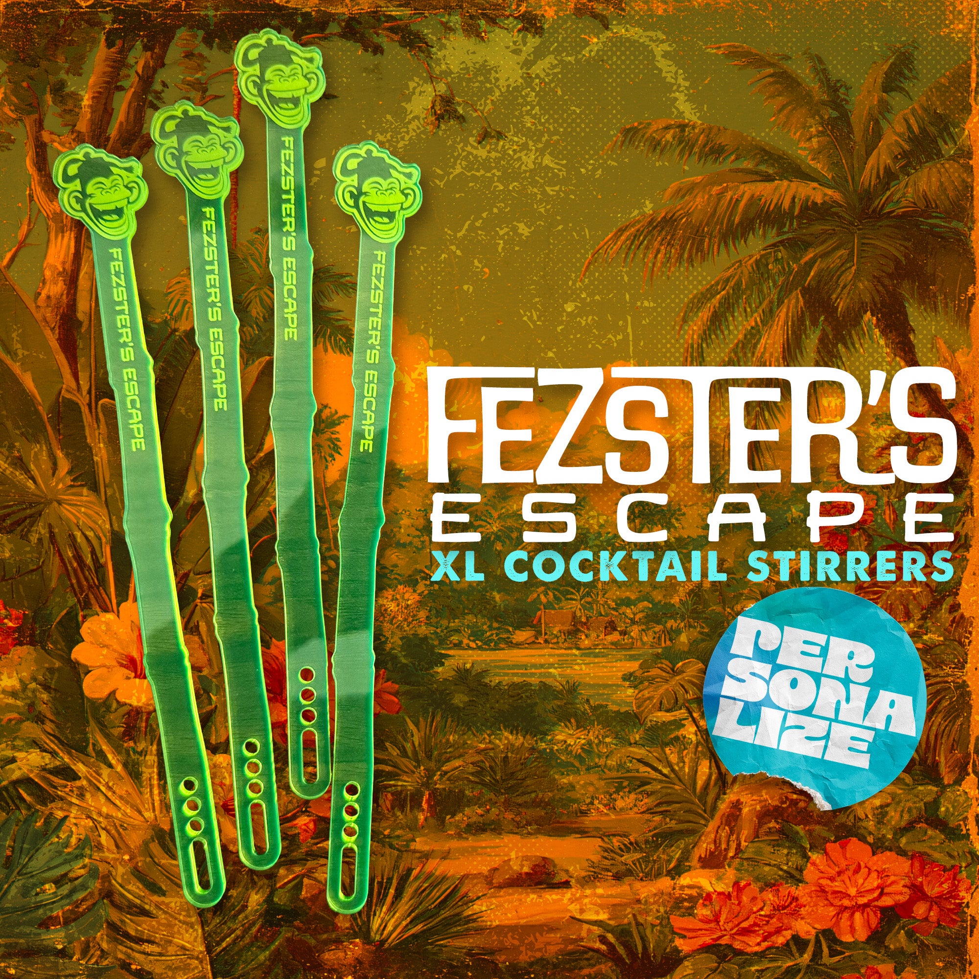 Fezster's Escape Stirrers (4 Set)