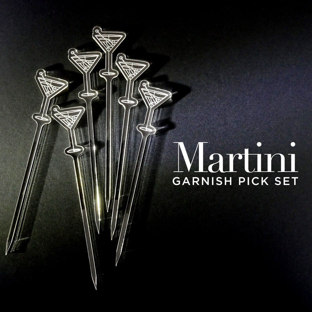 Martini Garnish Picks (6 Set)