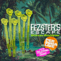 Monkey "Fezster's Escape" Personalized Stubbie Swizzle Sticks (Set of 6) | Laughing Monkey Custom Tiki Bar Drink Stirrers