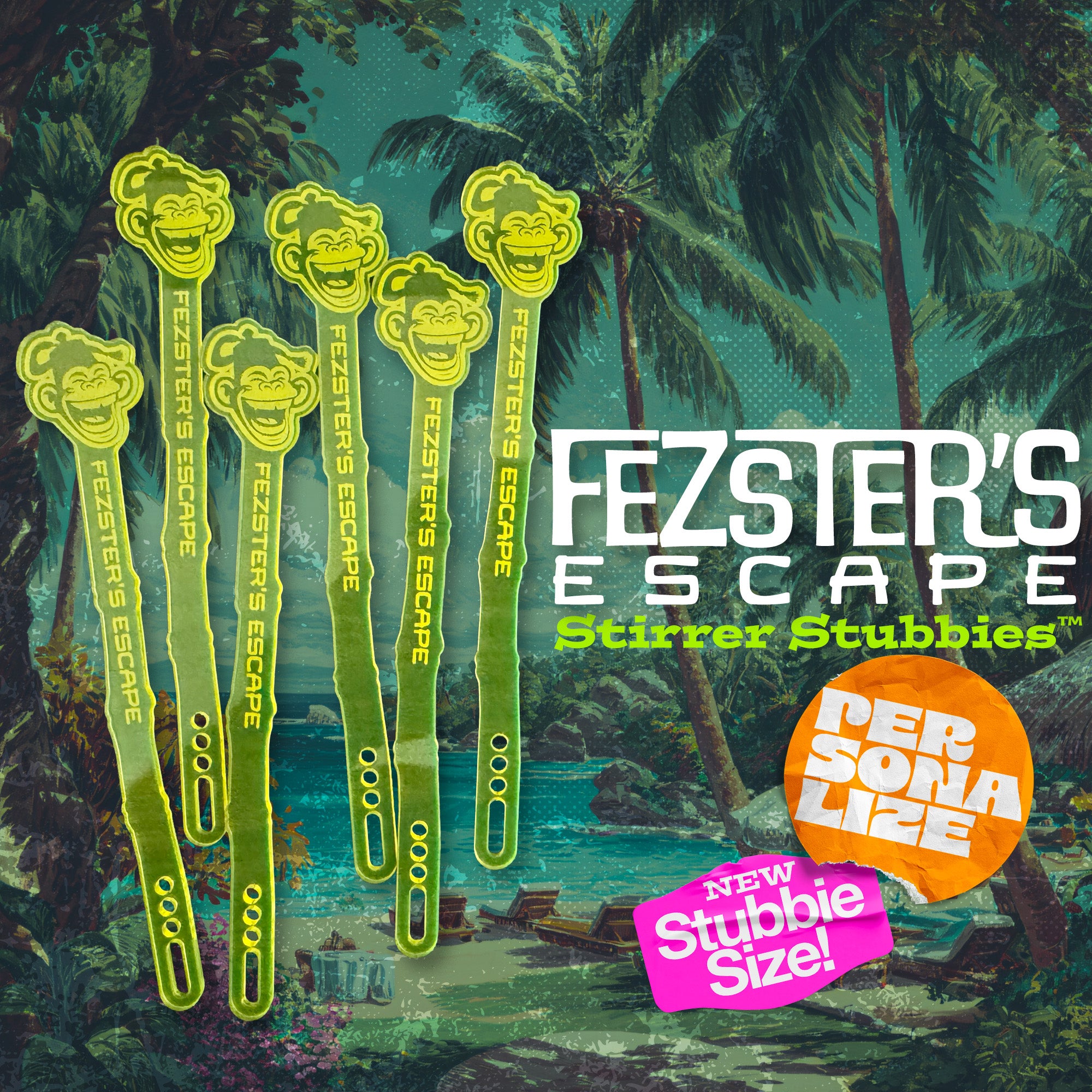 Fezster's Escape Stirrer Stubbies (6 Set)