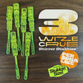 Totem Pole Mid-Century "3 Wize Crue" Personalized Stubbie Swizzle Sticks (Set of 6) | Custom Tiki Bar Mai Tai Drink Stirrers