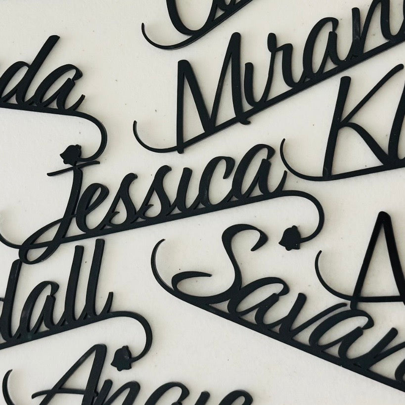 Custom Christmas Place Setting Names