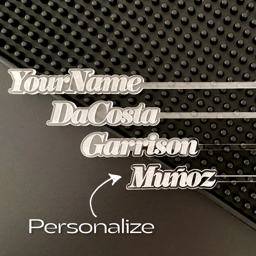 Custom Name Stirrers (6 Set)