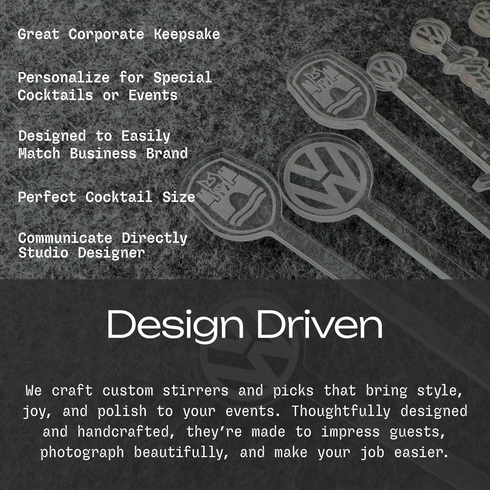 Custom Cocktail Stirrers for Bars & Hospitality