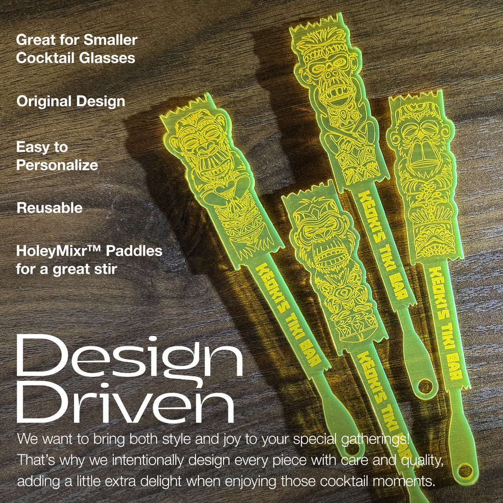 Mixxer Monks Stirrer Stubbies (4 Set)