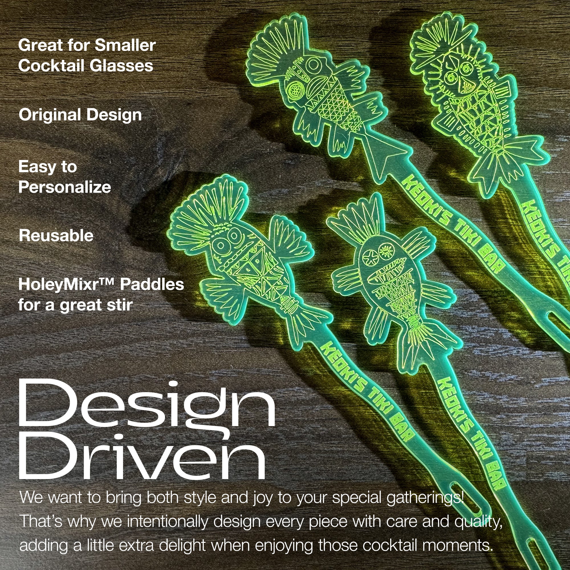 Mixda Boozie Stirrer Stubbies (4 Set)