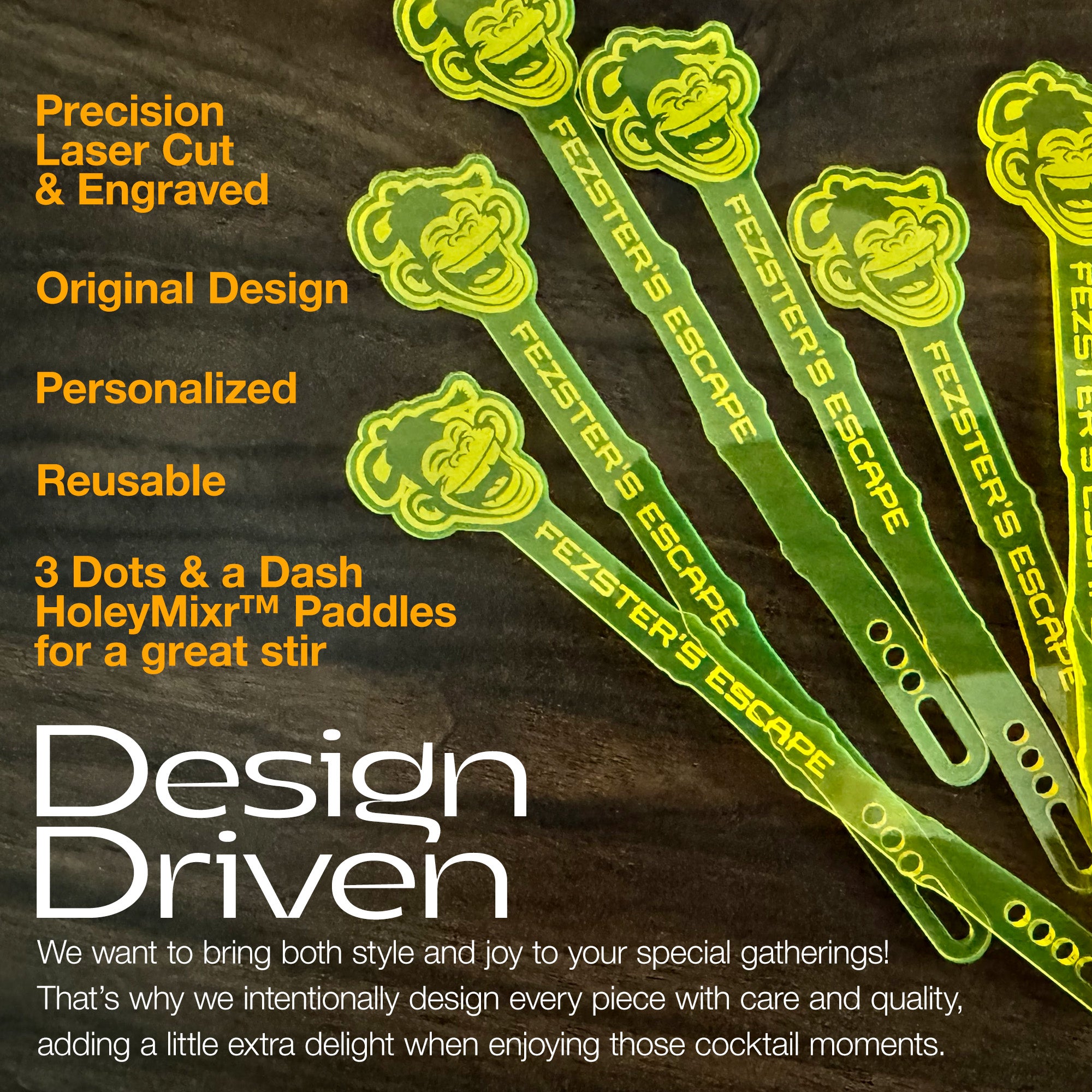 Fezster's Escape Stirrer Stubbies (6 Set)