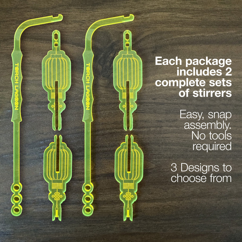 Torch Lagoon Hanging Chinese Lantern Stirrer (2 Set)