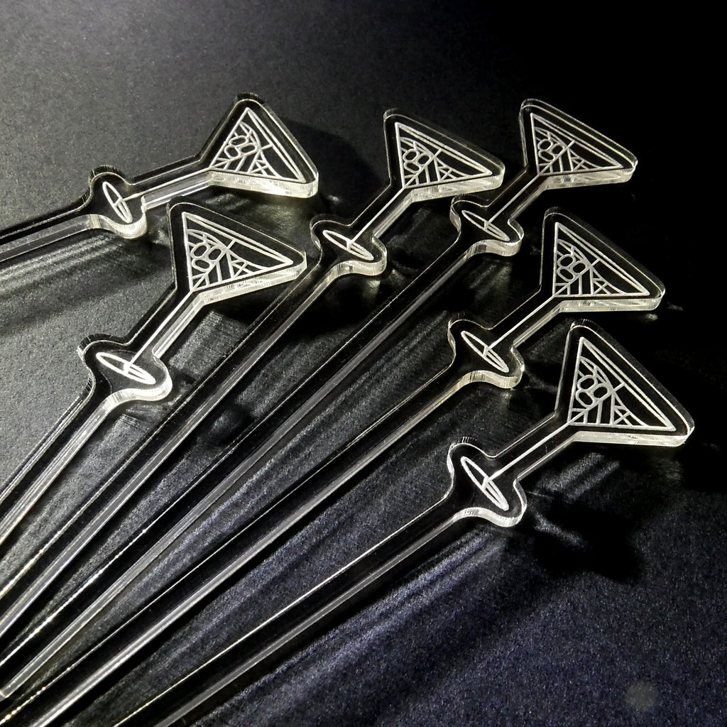Espresso Martini Garnish Picks (6 Set)