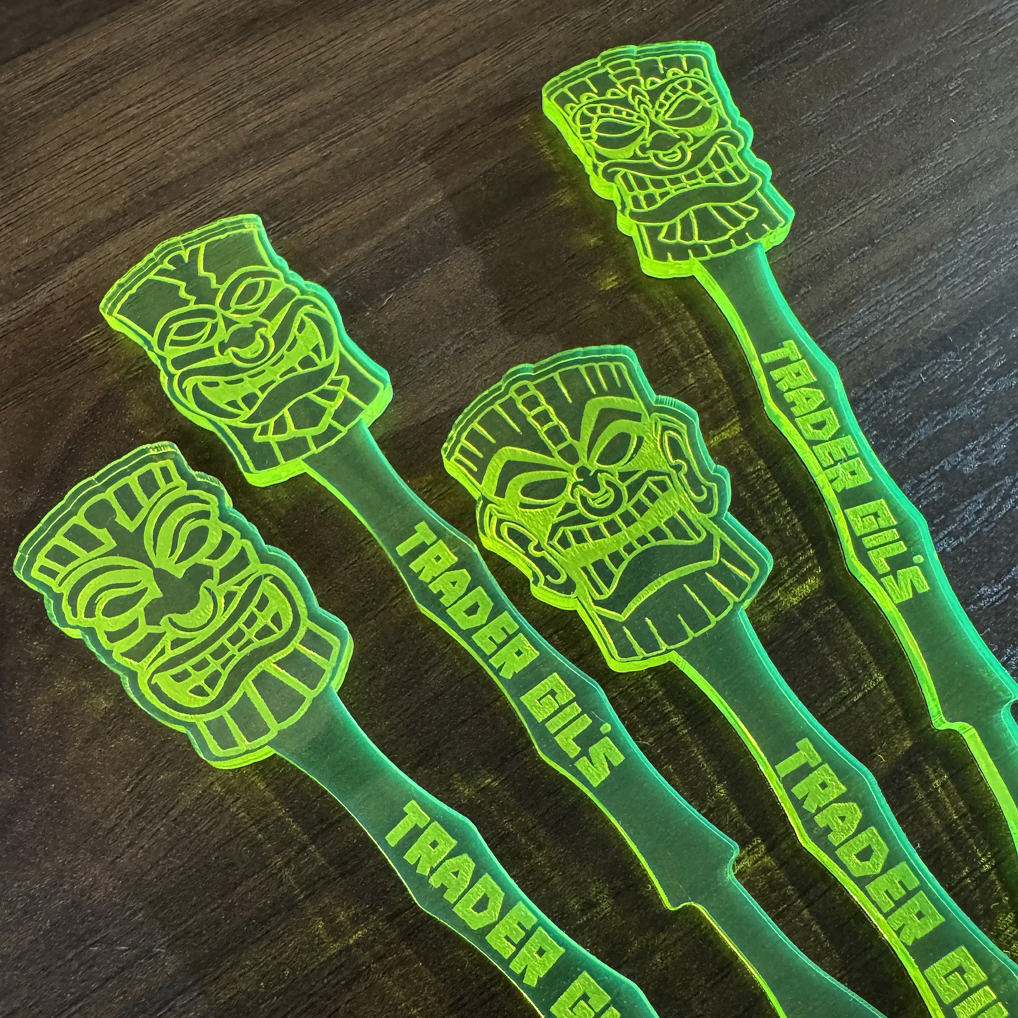 Tiki Society Stirrer Stubbies (4 Set)