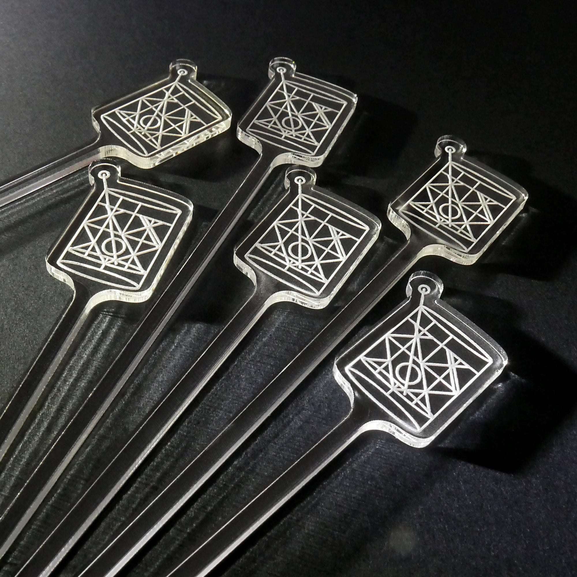 Old Fashioned Garnish Picks (6 Set)