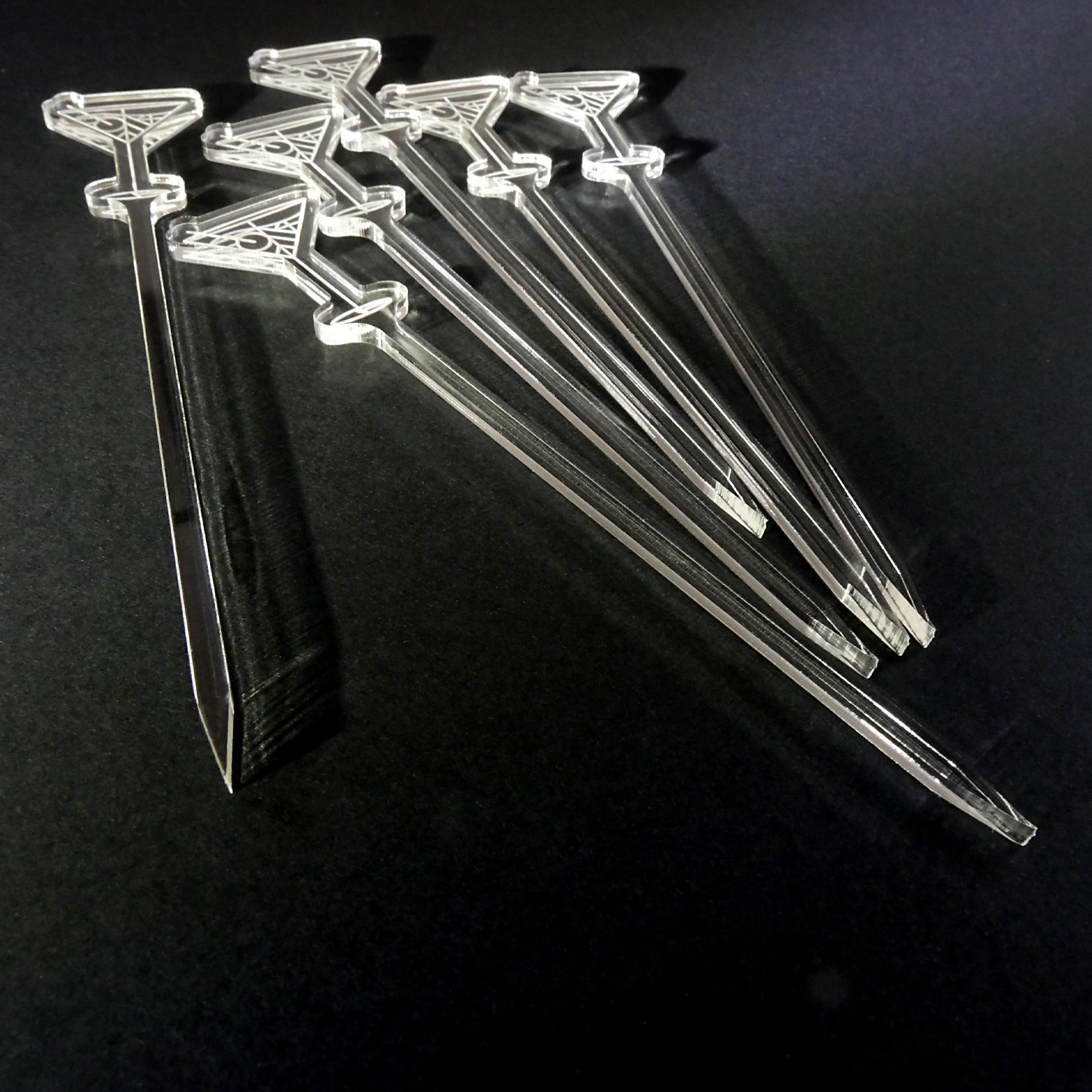 Manhattan Garnish Picks (6 Set)