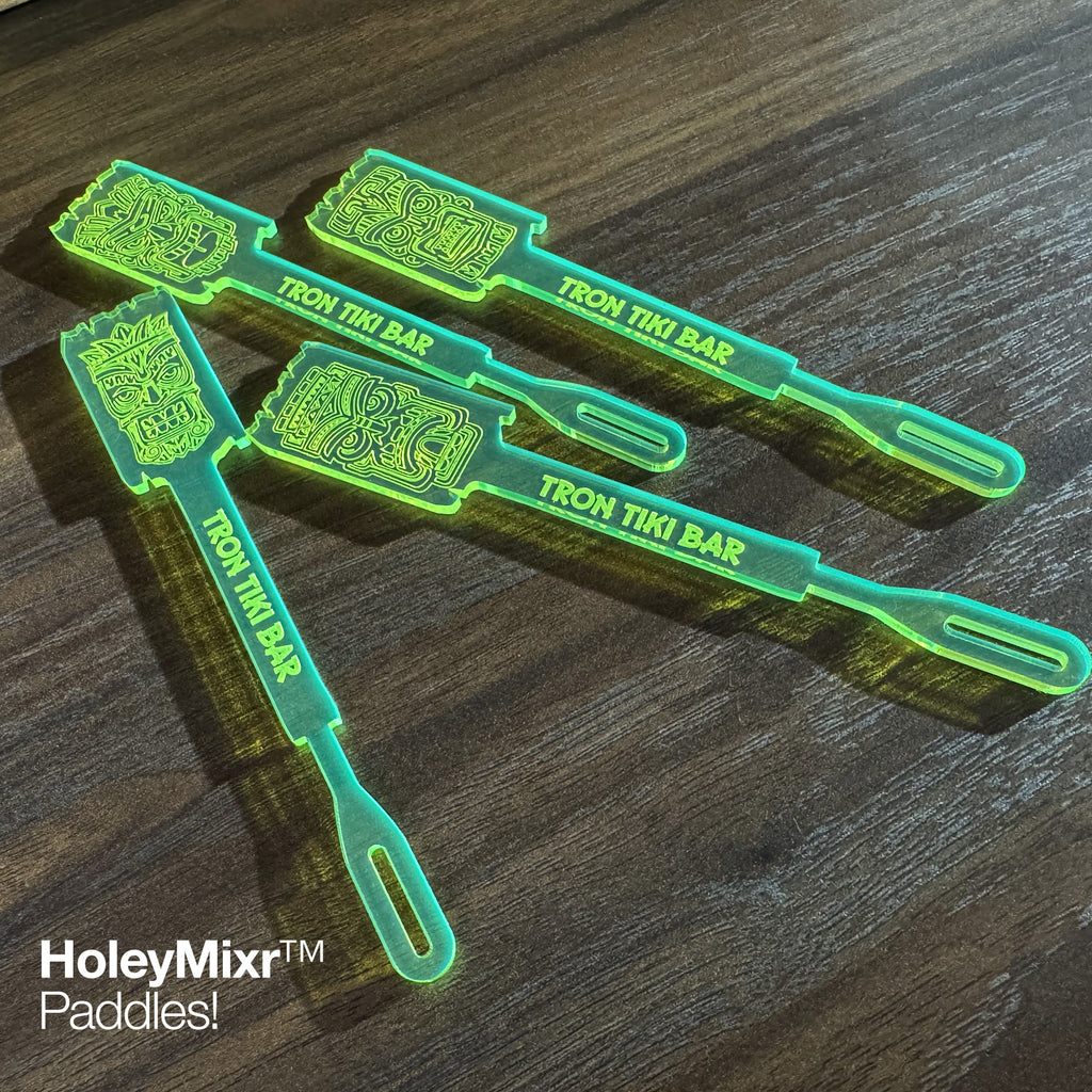 Tron Tiki Stirrer Stubbies (4 Set)