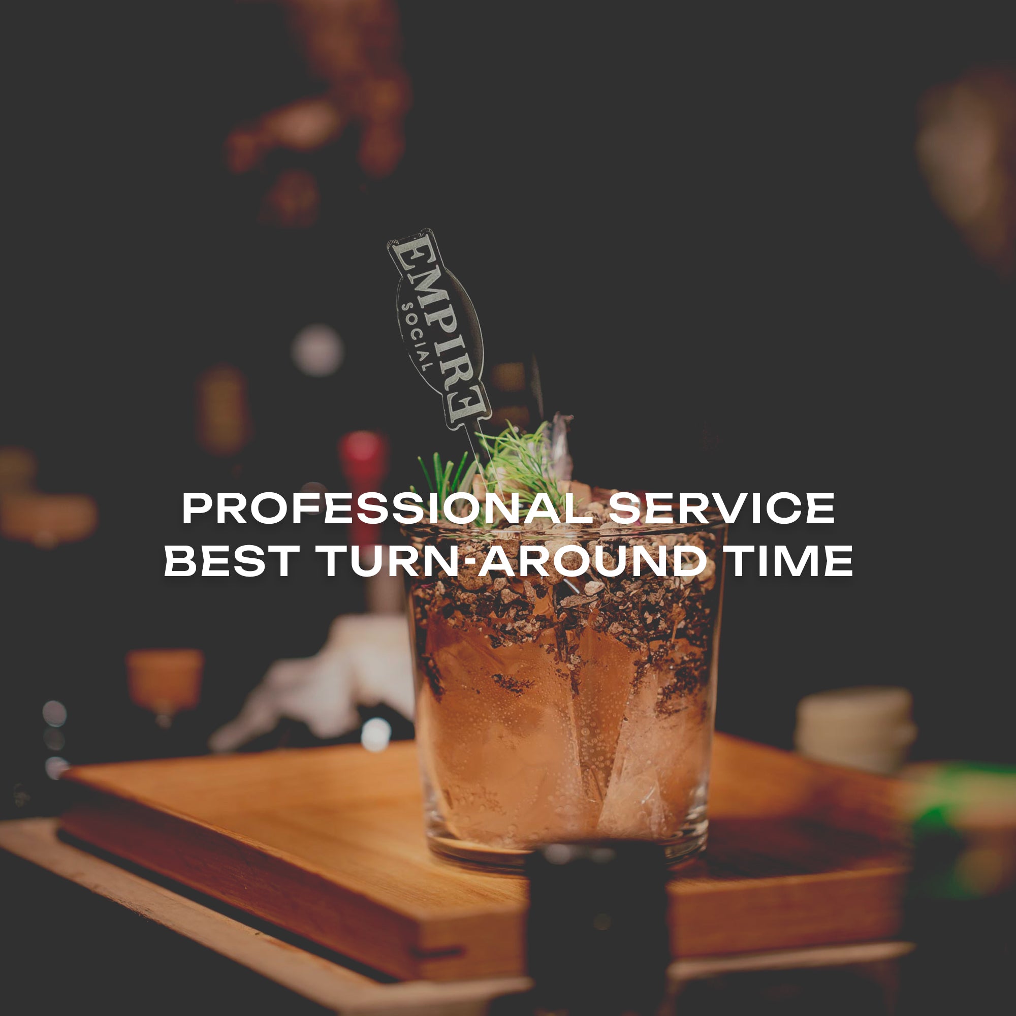 Custom Cocktail Stirrers for Bars & Hospitality