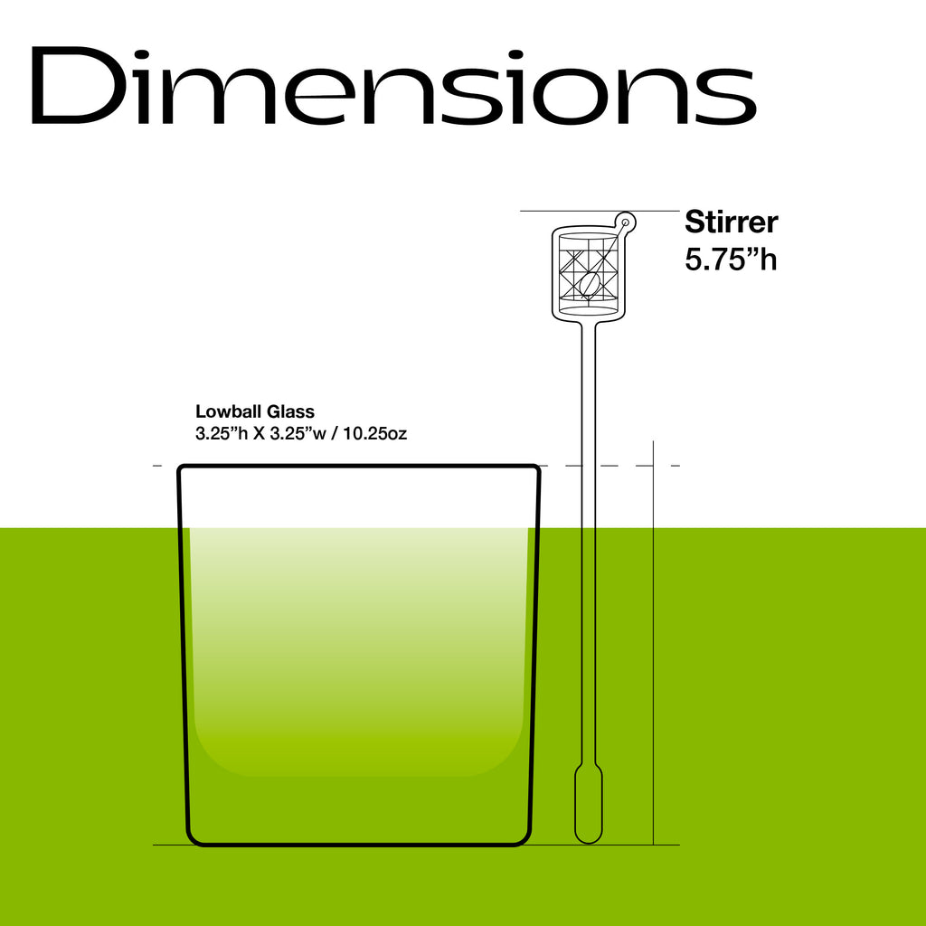 Deco Cocktail Stirrers (6 Set)