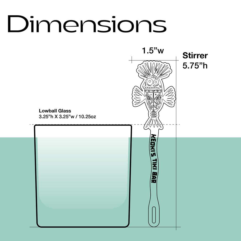 Mixda Boozie Stirrer Stubbies (4 Set)
