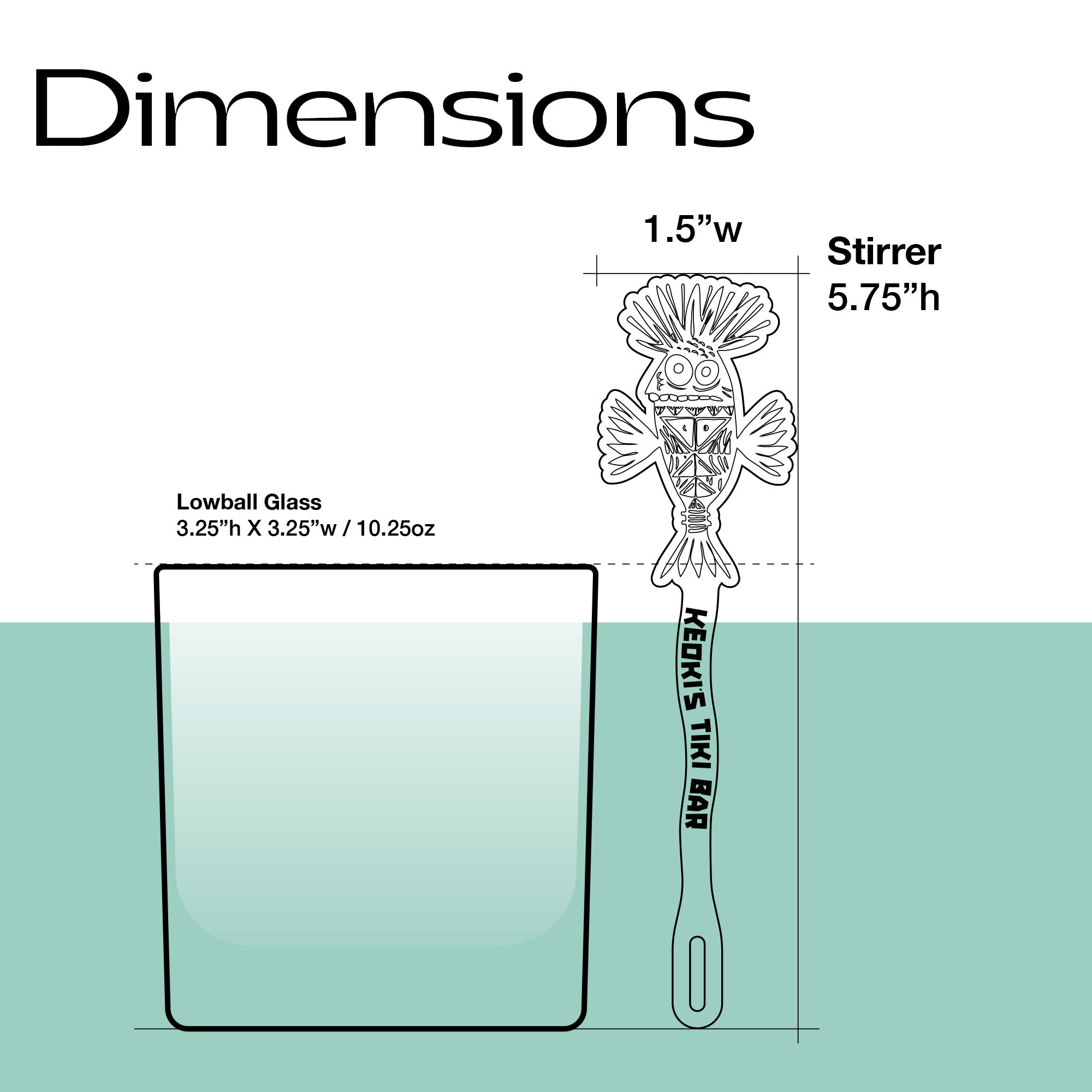 Mixda Boozie Stirrer Stubbies (4 Set)