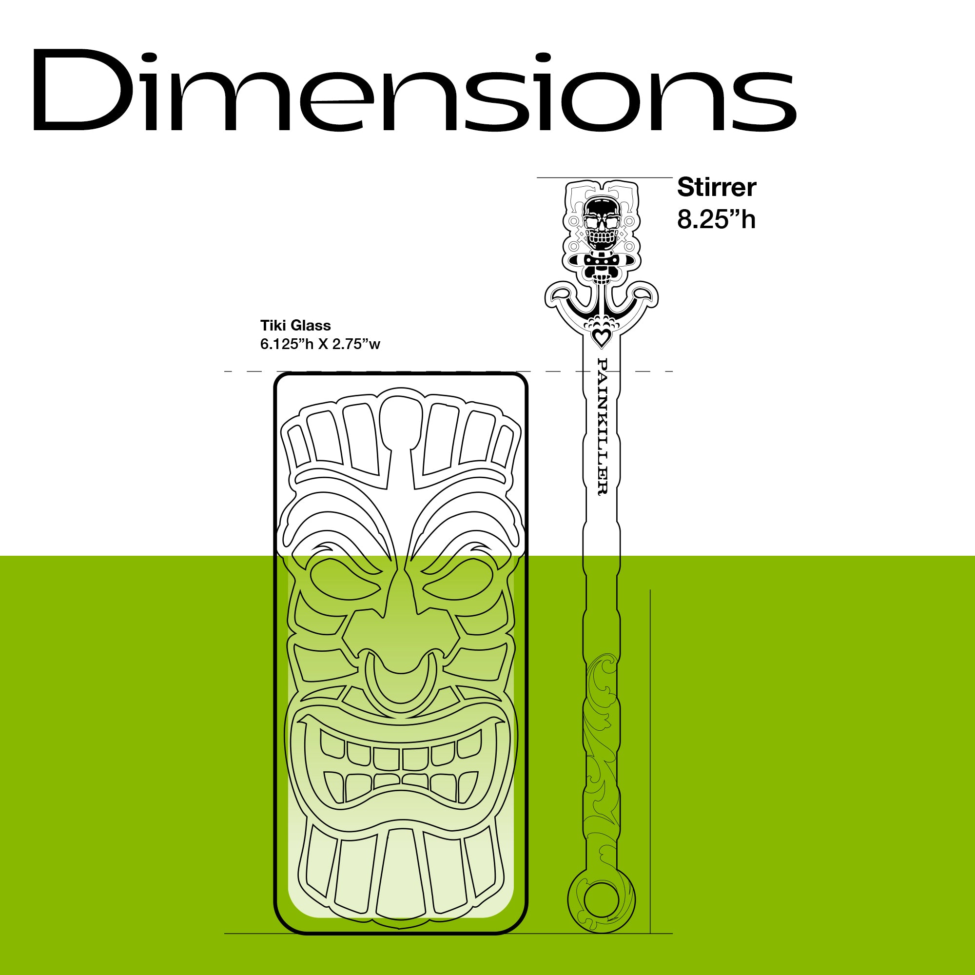 Painkiller Stirrer (4 Set)