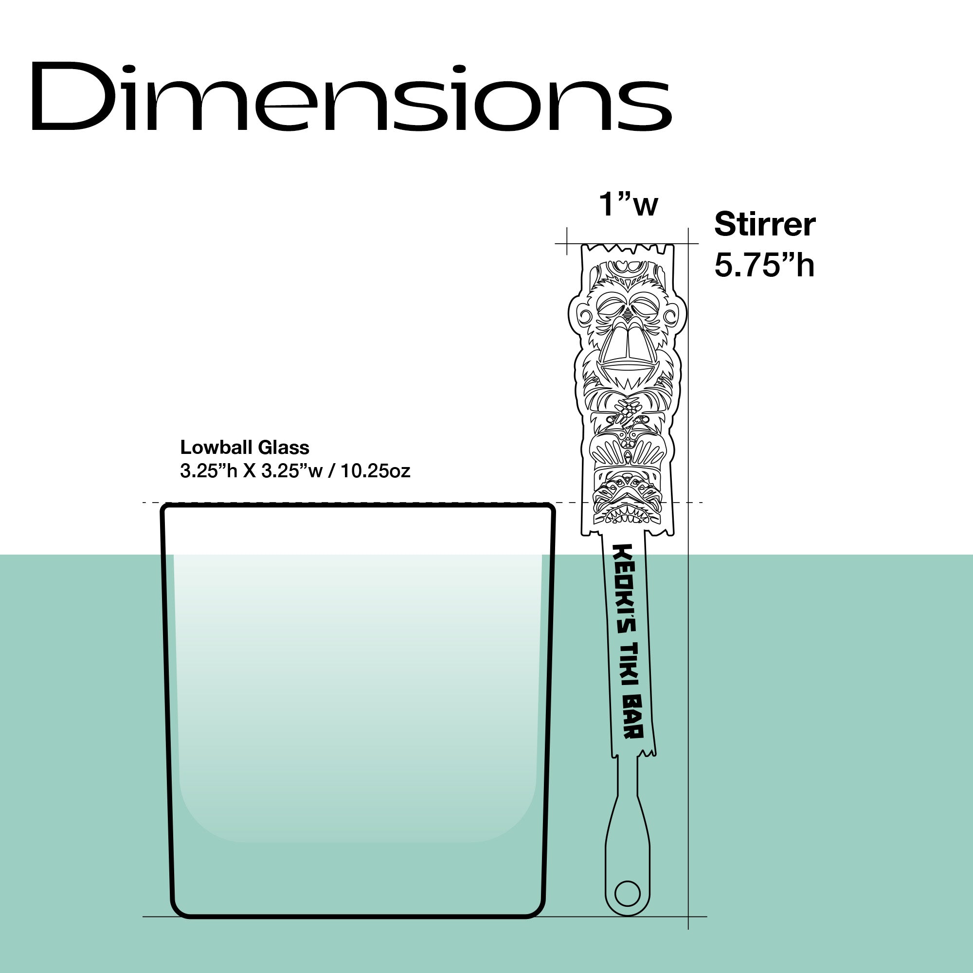 Mixxer Monks Stirrer Stubbies (4 Set)