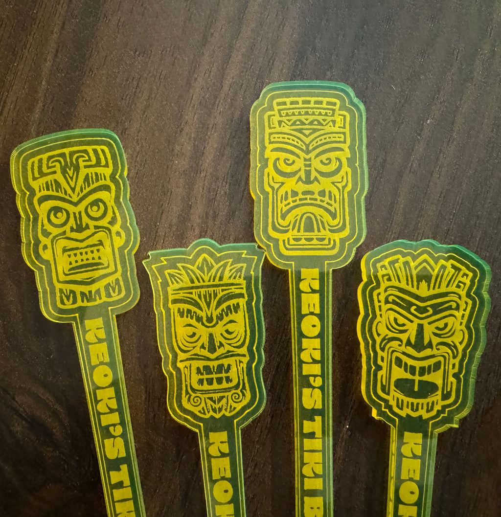 Tiki Neue Stirrer (4 Set)
