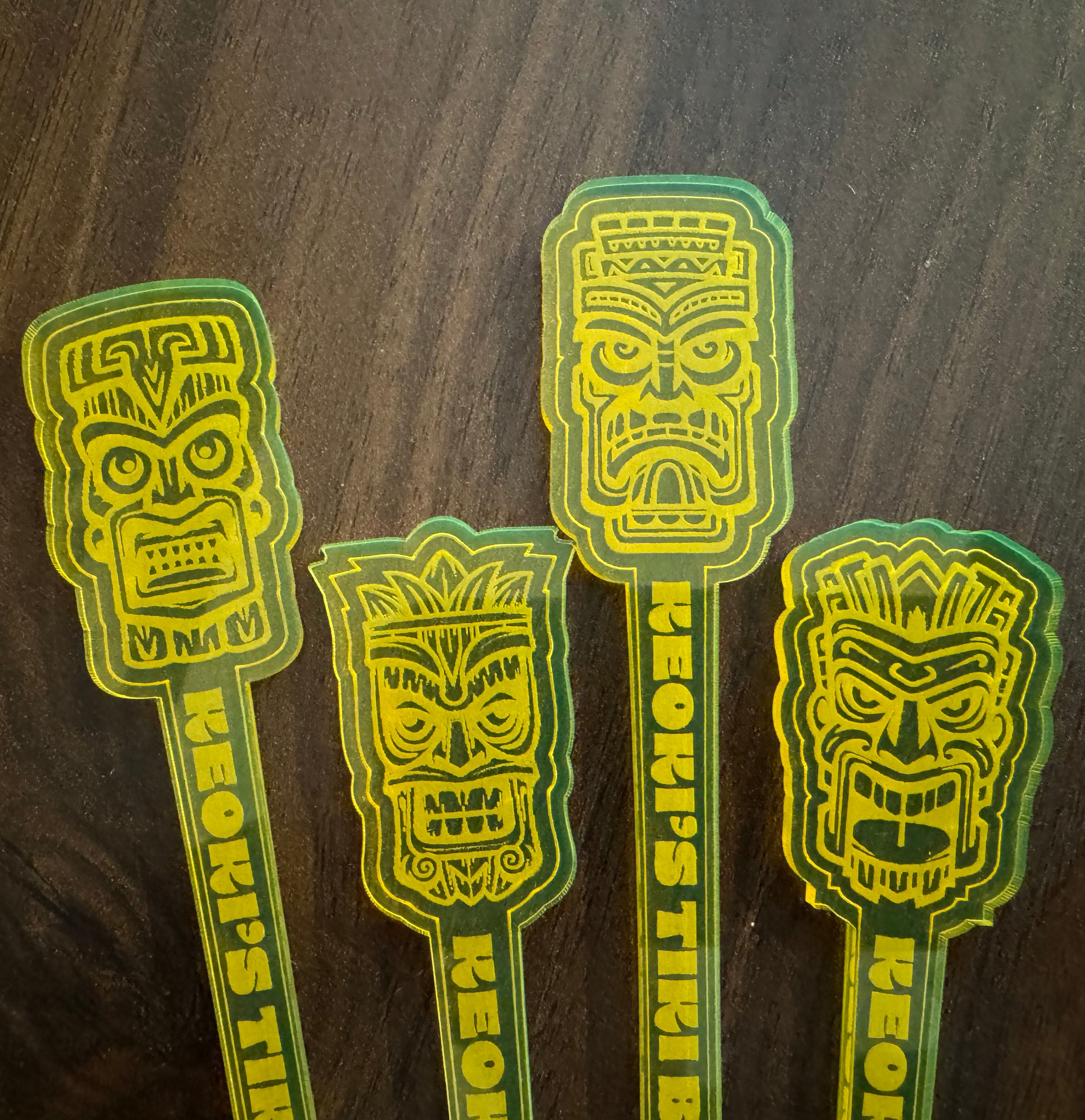 Tiki Neue Stirrer (4 Set)