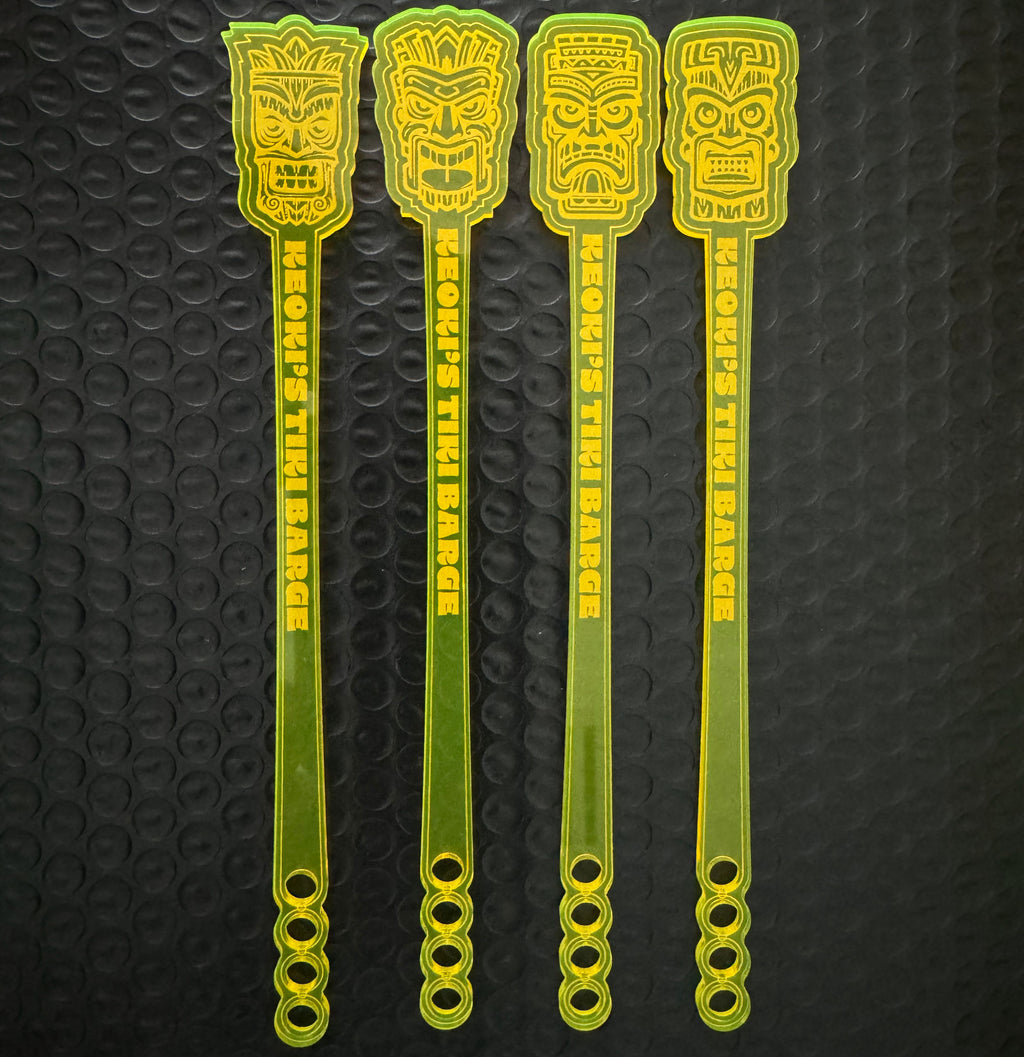 Tiki Neue Stirrer (4 Set)