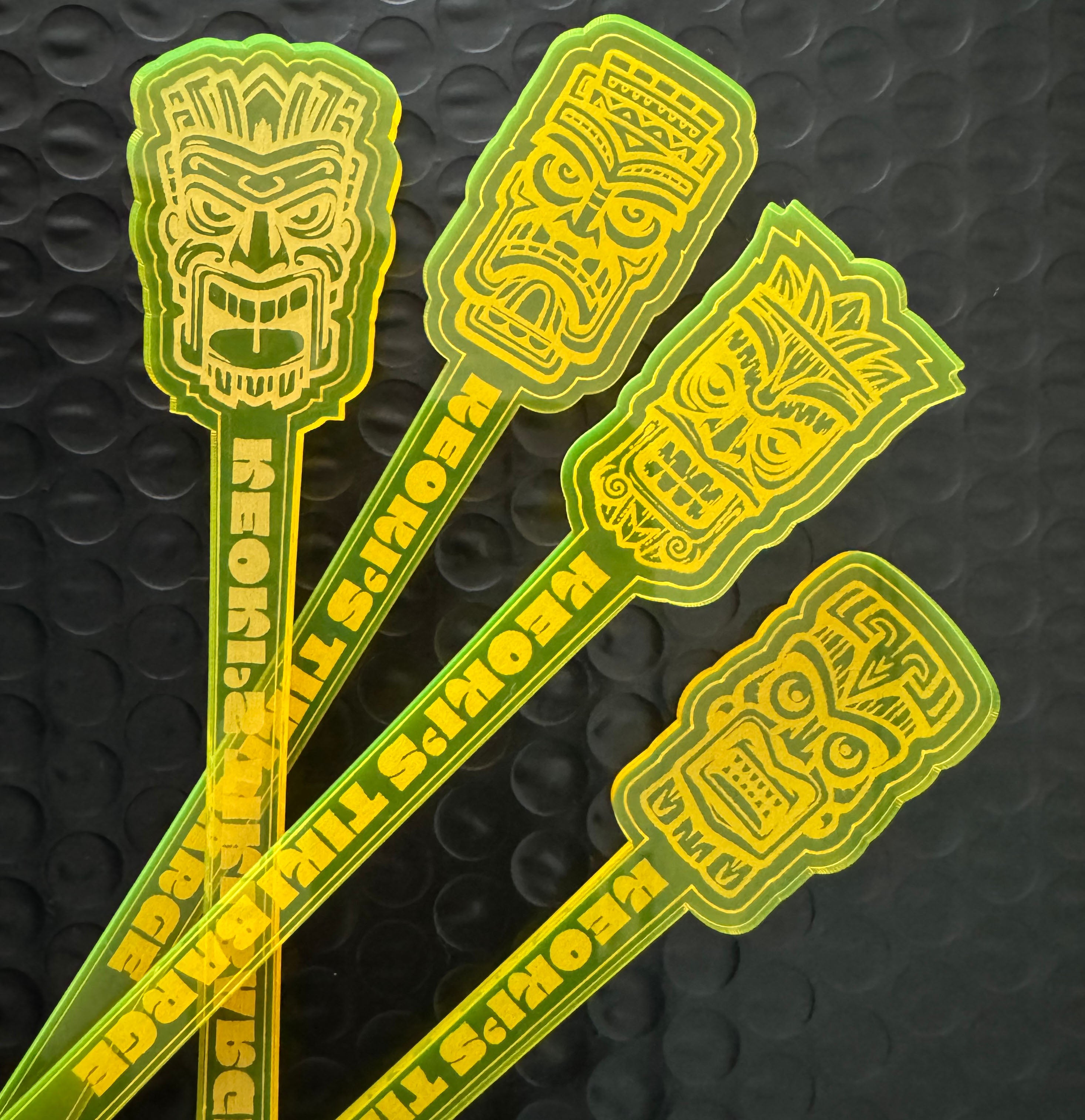 Tiki Neue Stirrer (4 Set)